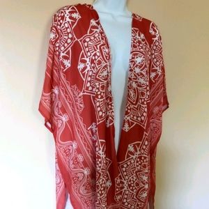 2/15$ Aztec print kimono